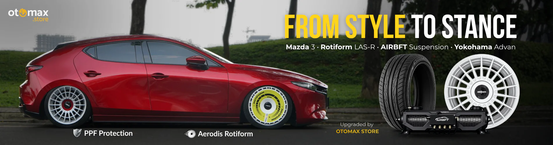 Upgrade Performa Velg & Ban Original